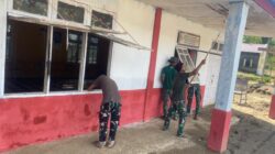 Satgas Gulbencal TNI AD Percepat Pemulihan SMPN 26 Takengon, Pastikan Sekolah Segera Kembali Digunakan