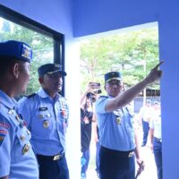 Bangun Lingkungan Aman, Nyaman dan Tentram, Danlanud Sultan Hasanuddin Resmikan Pos Pengamanan Komplek Catalina