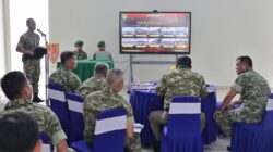 Pastikan Kesiapan Satuan, Wapang TNI Mendampingi Menhan RI Tinjau Yonif TP 848/SPC di Lampung