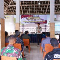 Penyuluhan Bencana Alam Warnai Kegiatan Non-Fisik TMMD Ke 127 Kodim 0808/Blitar