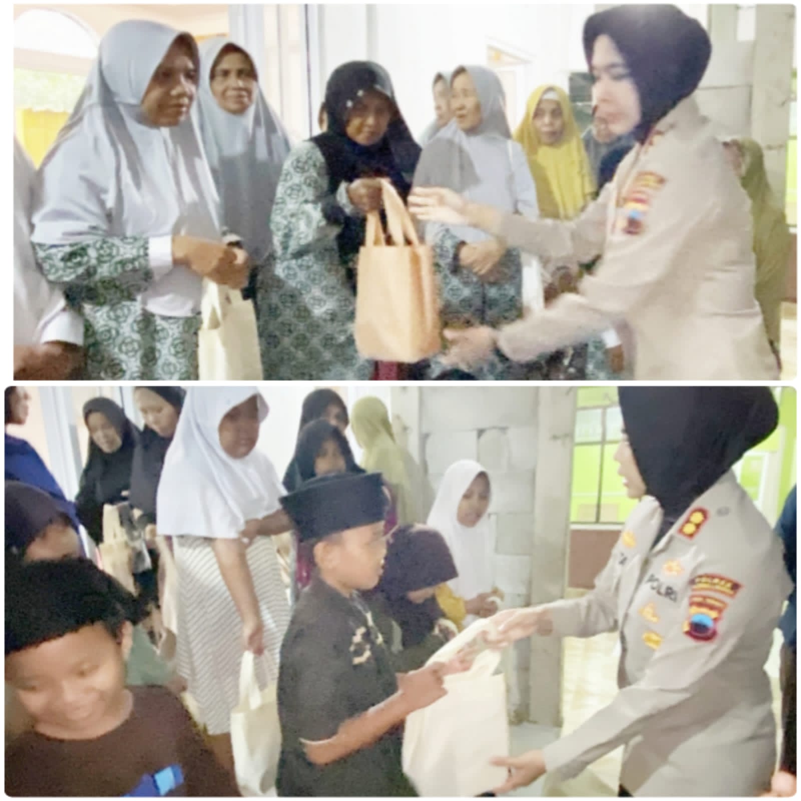 Polres Purbalingga Bagikan Takjil dan Makanan Buka Puasa di Pondok Pesantren Polres Purbalingga Bagikan Takjil dan Makanan Buka Puasa di Pondok Pesantren
