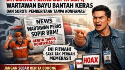 Wartawan Bayu Siapkan Laporan Hukum, Pemberitaan Pemerasan Dinilai Fitnah