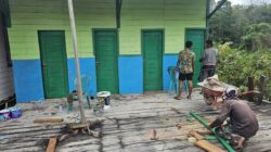 MCK Kampung Tering Lama Segera Selesai, Satgas TMMD Fokus Tahap Akhir