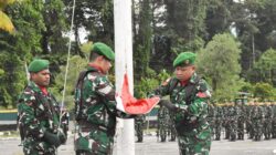 Dandim 1710/Mimika Pimpin Upacara 17-an, Bacakan Amanat Pangdam XVII/Cenderawasih