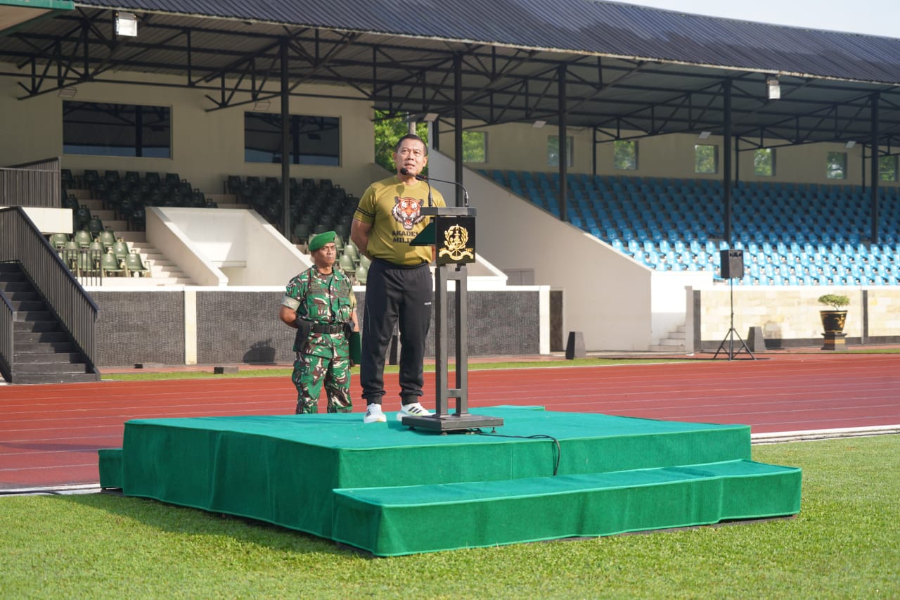 Wagub Akmil Pimpin Apel Kembali Cuti Tekankan Disiplin dan Kebersihan Kesatrian