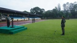 Perkuat Disiplin dan Soliditas Akmil Gelar Upacara Bendera dan Latihan Defile