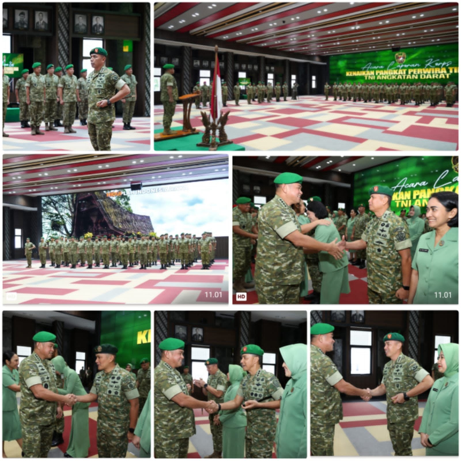 47 Pati TNI AD Naik Pangkat, Kasad Tekankan Kepemimpinan dan Adaptasi