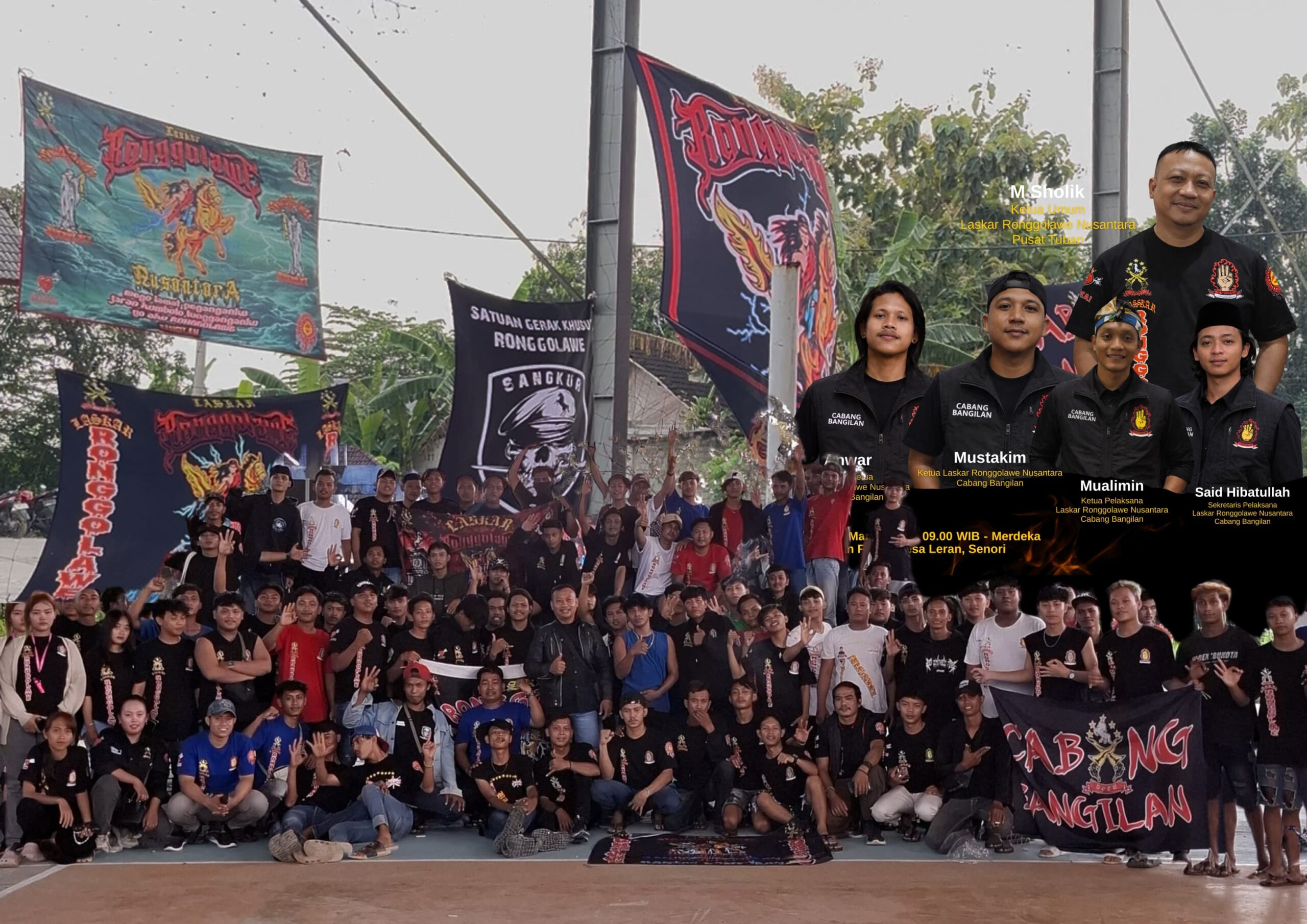 Soliditas dan Evaluasi Jadi Fokus Halal Bihalal Laskar Ronggolawe Bangilan