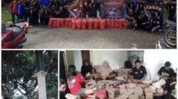 Berbagi di Bulan Suci, LRN Merak Urak Salurkan Ratusan Takjil kepada Warga