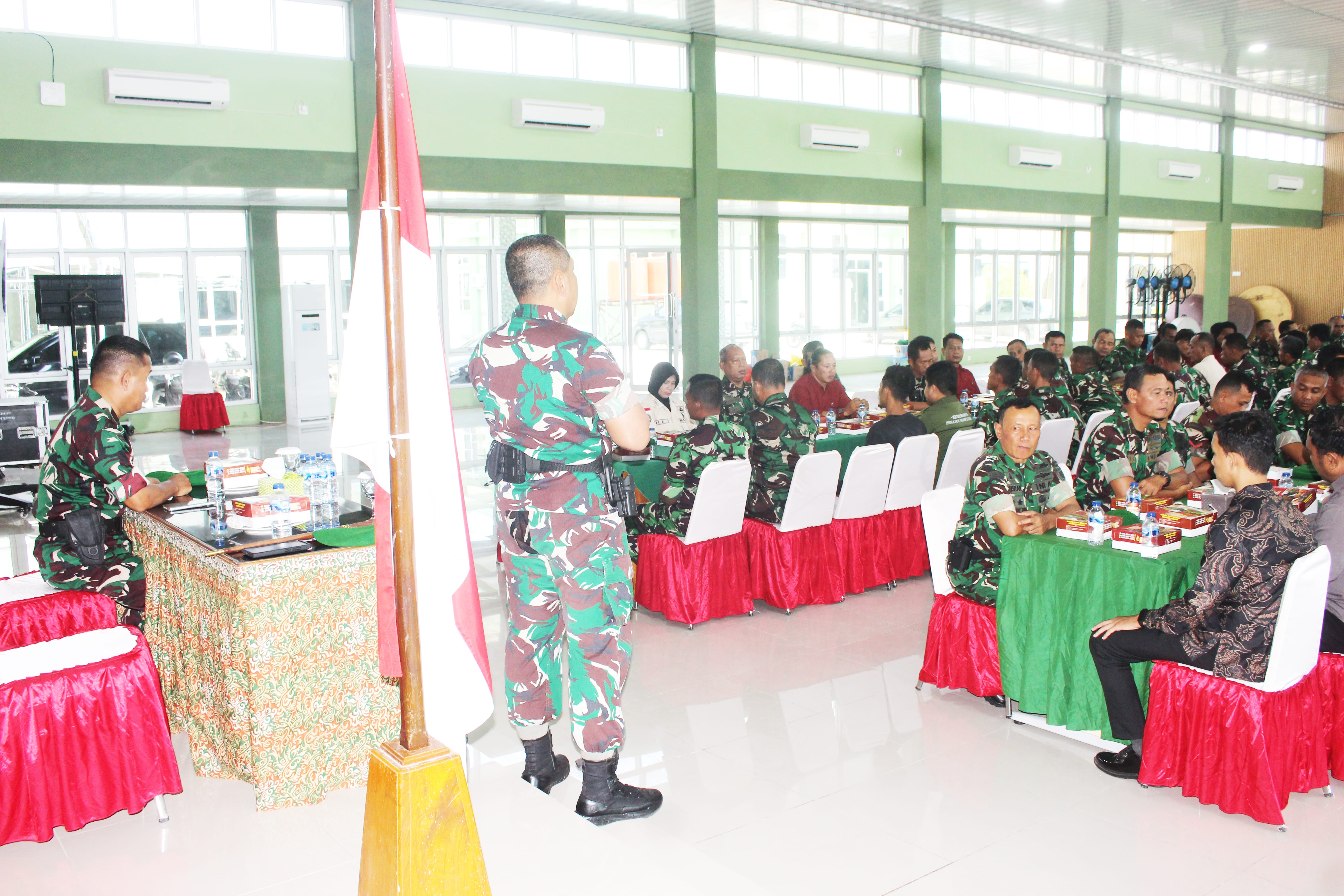 Bangun Kebersamaan Pasca Lebaran, Kodim 0913/PPU Gelar Halal Bihalal Dan Makan Bersama