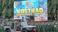 Pimpin Upacara HUT ke-65 Kostrad, Panglima TNI Tegaskan Peran Strategis Kostrad Jaga NKRI