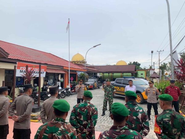 TNI-Polri Siaga Amankan Malam Takbir di Wilayah Kec Penajam