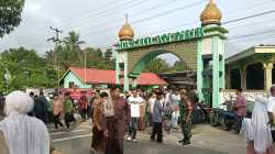 Babinsa Koramil 01/Penajam dan Personel Polsek Penajam Kawal Ibadah Shalat Idul Fitri 1447 H, Bantuk Sinergitas TNI-Polri
