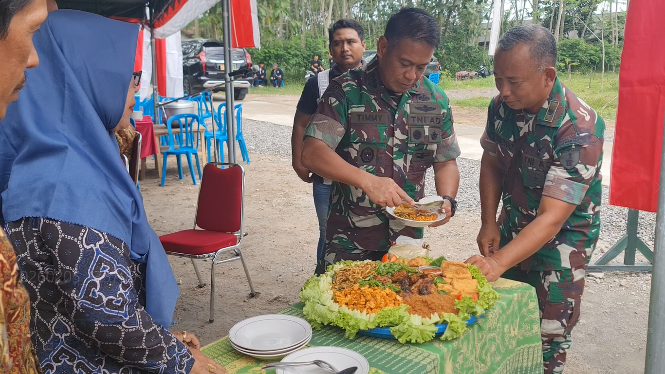 Syukuran Jembatan Perintis Garuda Membawa Manfaat Bagi Warga Kecamatan Talun