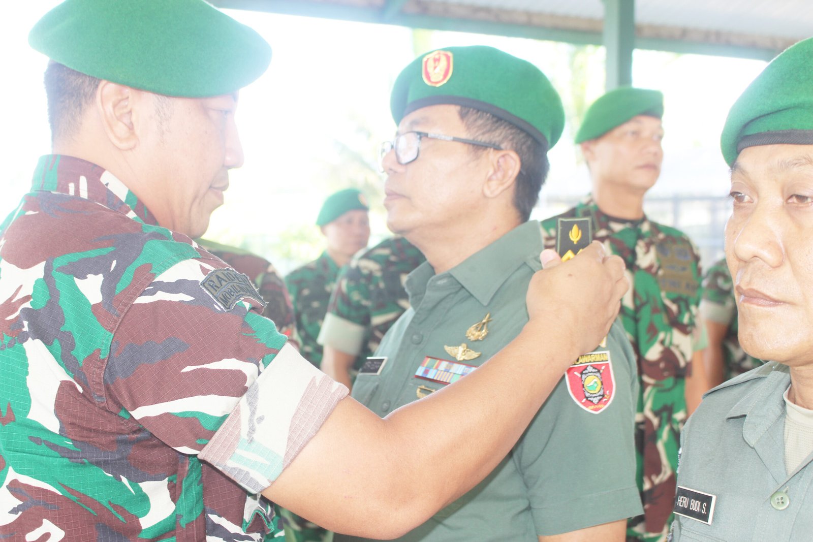 Letkol Inf Andhika Ganessakti Pimpin Korps Raport Kenaikan Pangkat