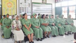 Rapat Paripurna Dalam Rangka Serah Terima Jabatan Ketua Persit KCK Cabang XXXV Kodim 1710/Mimika