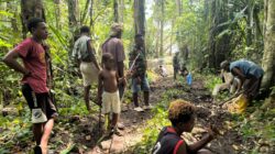 Progres TMMD ke-128 Kodim 1801/Manokwari: Satgas Fokus Selesaikan Pembuatan Kusen dan Pondasi Rumah Warga