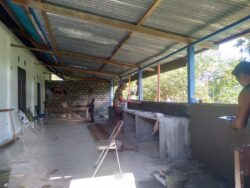 Renovasi Gereja  Persekutuan Kristen Alkitab Indonesia (GPKAI) Dapat Sentuhan TMMD, Jemaat ERROI Ucap Syukur