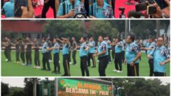 Bukan Sekadar Seragam, TNI-Polri di Jabar Kompak Jaga Kedamaian Jelang May Day