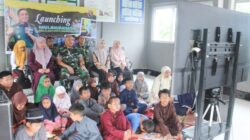 Dandim 0913/PPU Ikuti Launching Program “Bimbel Bersama Ceria” oleh Pangdam VI/Mulawarman