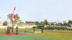 Kodim 0913/PPU Gelar Upacara Bulanan, Kasdim Sampaikan Amanat Panglima TNI Terkait Tantangan Lingkungan Strategis Global