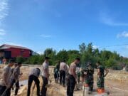 SEMANGAT LUAR BIASA SATGAS TMMD KE-128 KODIM 0908/BONTANG