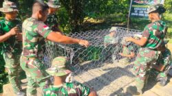 Proses Pembuatan Jembatan Kampung Masdarling Terus Dikebut