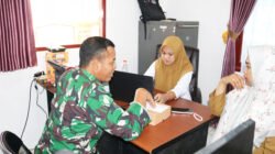 Komunikasi Dua Arah,Babinsa Komsos Dengan Perangkat Kelurahan Tanjung Tengah