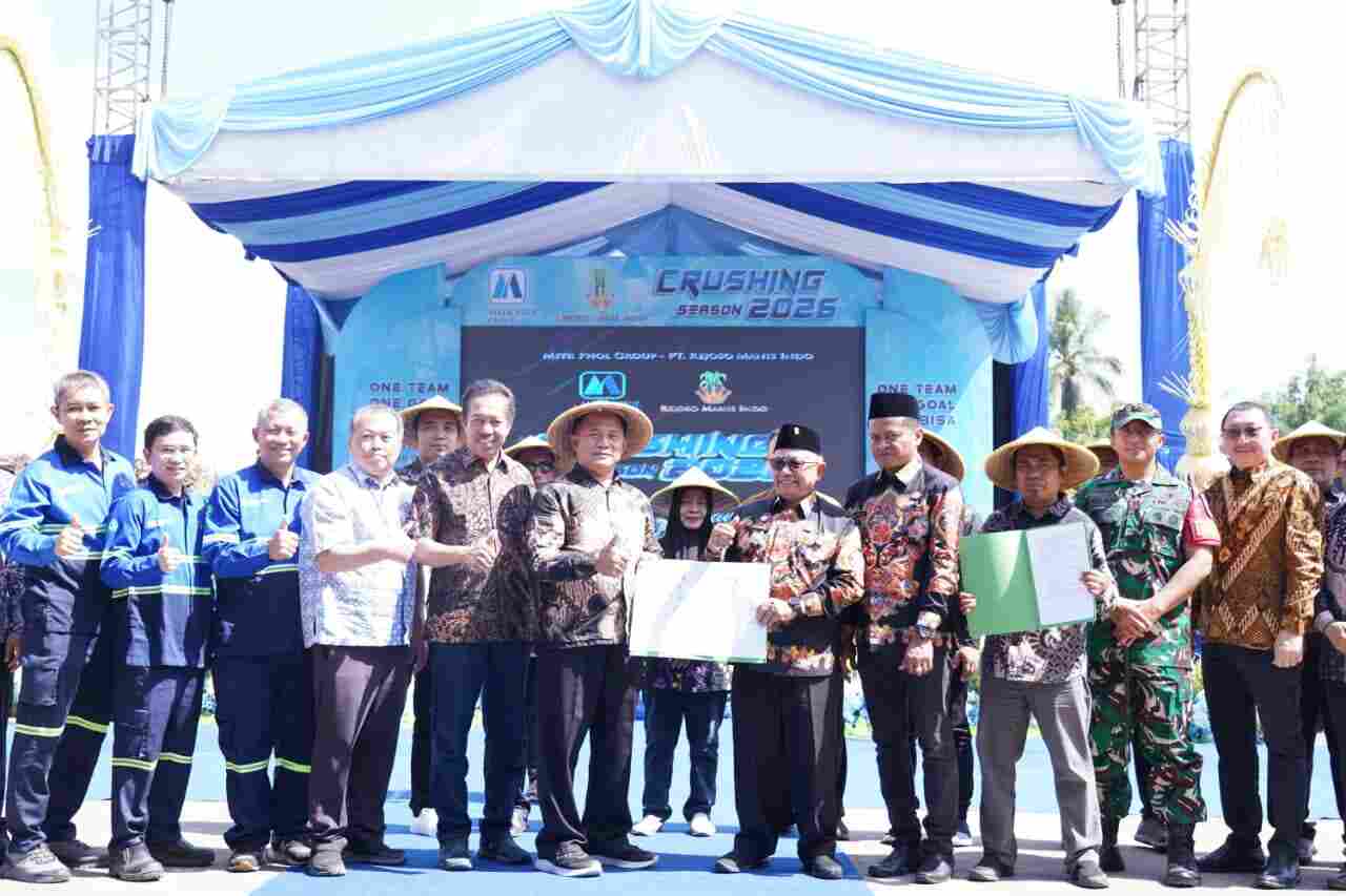 Dandim 0808/Blitar Dampingi Bupati Dan Forkopimda Hadiri Manten Tebu 2026 Di PG Rejoso Manis Indo