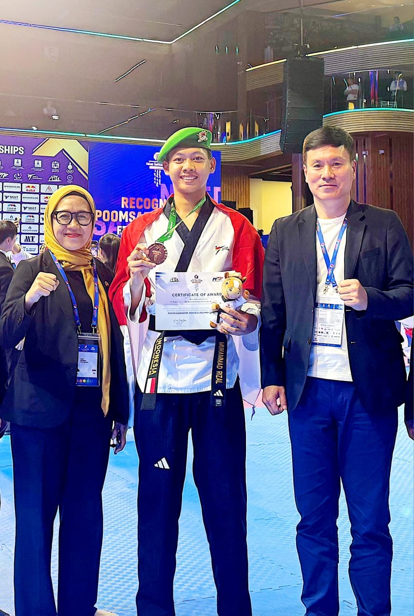 Tak Bawa Medali Emas, Semangat Bawa Harapan: Prajurit TNI AD M Rizal Loloskan Indonesia ke Asian Games 2026 Tak Bawa Medali Emas, Semangat Bawa Harapan: Prajurit TNI AD M Rizal Loloskan Indonesia ke Asian Games 2026