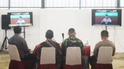 Dandim 0913/PPU Bersama Forkopimda PPU Ikuti Launching Peresmian Operasionalisasi 1061 Titik DKMP oleh Presiden RI