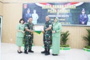Kodim 0913/PPU Gelar Tradisi Penyambutan Dan Pengantaran Komandan Kodim