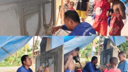 Satgas TMMD Ke-128 Kodim 1801/Manokwari Mulai Pembuatan Tugu Prasasti