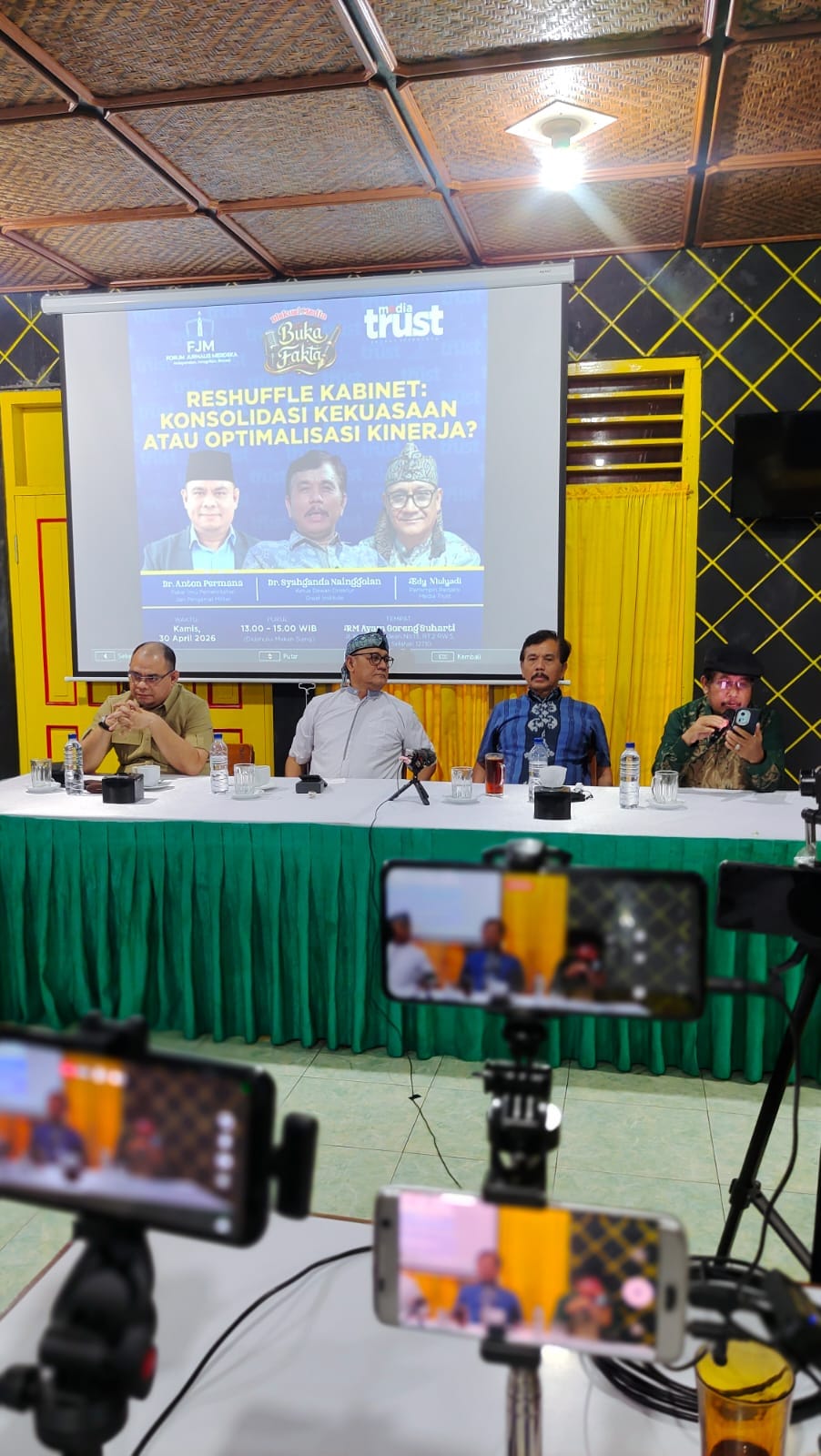 Reshuffle Kabinet: Jumhur Hidayat Disebut Punya Daya Tawar Nasional Tinggi