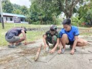 Dorongan Material Kembali Tiba, Satgas TMMD ke-128 Kejar Target Pembangunan Fisik