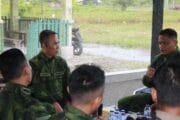 Wapangkoops TNI Habema Tinjau Kesiapsiagaan Prajurit di Pos Kotis Dekai