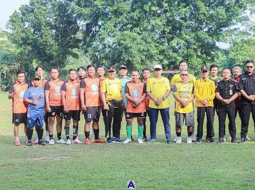 Stadion Dukuh Mania Ramai, Senkom Cilegon Sambut Senkom Tangerang dengan Hangat