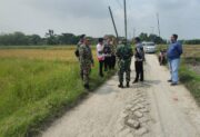 Dandim Bojonegoro Tinjau Sasaran TMMD 129 di Desa Kesongo Kedungadem
