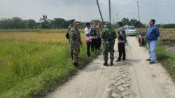 Dandim Bojonegoro Tinjau Sasaran TMMD 129 di Desa Kesongo Kedungadem