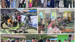 Merajut Kebersamaan di Hari Raya Idul Adha 1447 H, Satgas Yonif 521/DY Rayakan Momen Penuh Hikmah di Masjid Al Aqsa dan Serahkan Hewan Kurban Bersama Warga Distrik Walesi