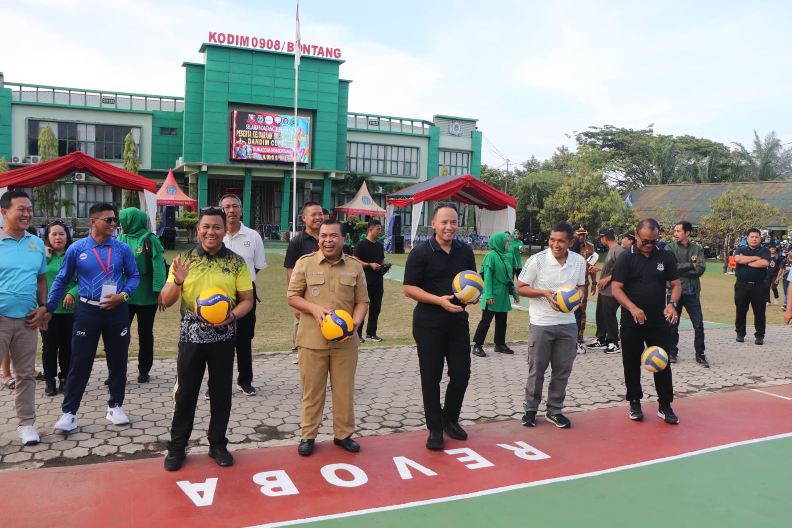 Dalam Rangka TMMD Ke 128, Kodim 0908/Bontang Gelar Kejuaraan Bola Voli dan Basket Dandim Cup 2026