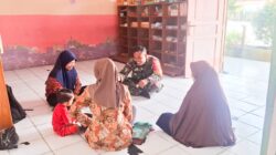 Menjalin Silaturahmi Babinsa Tanjung T Komsos Dengan Guru TK