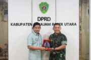 Dandim 0913/PPU Datangi Kantor DPRD, Ini Penjelasannya…..?