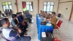 Babinsa Maridan Hadiri Musyawarah Letak Batas RT Di Wilayah Binaan