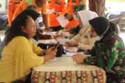 Bakti Kesehatan TMMD Ke-128 Kodim 0908/Bontang, Warga Antusias Ikuti Donor Darah Dan Pengobatan Gratis