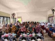 Babinsa Wonosari Hadiri Pelepasan Murid Kelas VI SDN 012 Sepaku