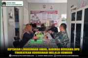 Ciptakan Lingkungan Aman, Babinsa Bersama BPD Tingkatkan Koordinasi Melalui Komsos