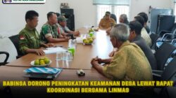Babinsa Dorong Peningkatan Keamanan Desa Lewat Rapat Koordinasi Bersama Linmas Babinsa Dorong Peningkatan Keamanan Desa Lewat Rapat Koordinasi Bersama Linmas