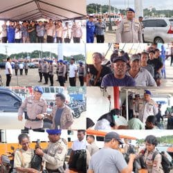 Sambut HUT Bhayangkara ke-80, Ditpolairud Bersama Biddokkes Polda PBD Gelar Sambang Nusa Presisi dan Baksos untuk Nelayan