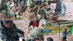 Ketulusan Prajurit Marinir untuk Papua, Satgas Yonif 2 Marinir Obati Luka Warga Komopa